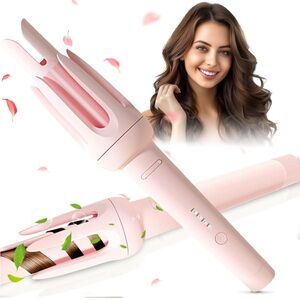 Auto Hair Curler, Automatic Curling Iron with 4 Temperature & 3 Timer